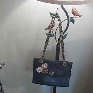 Coach Tea Rose And Heart Upcrafted  Bag